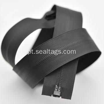Zíper de nylon de metal impermeável personalizado para saco